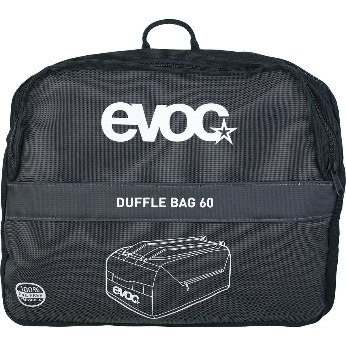 EVOC DUFFLE 60 -matkakassi musta