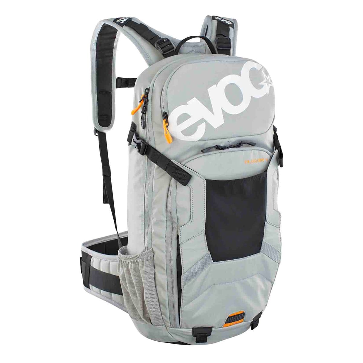EVOC PROTECTOR FR ENDURO 16 Backpack with Integrated Back Protector Grey