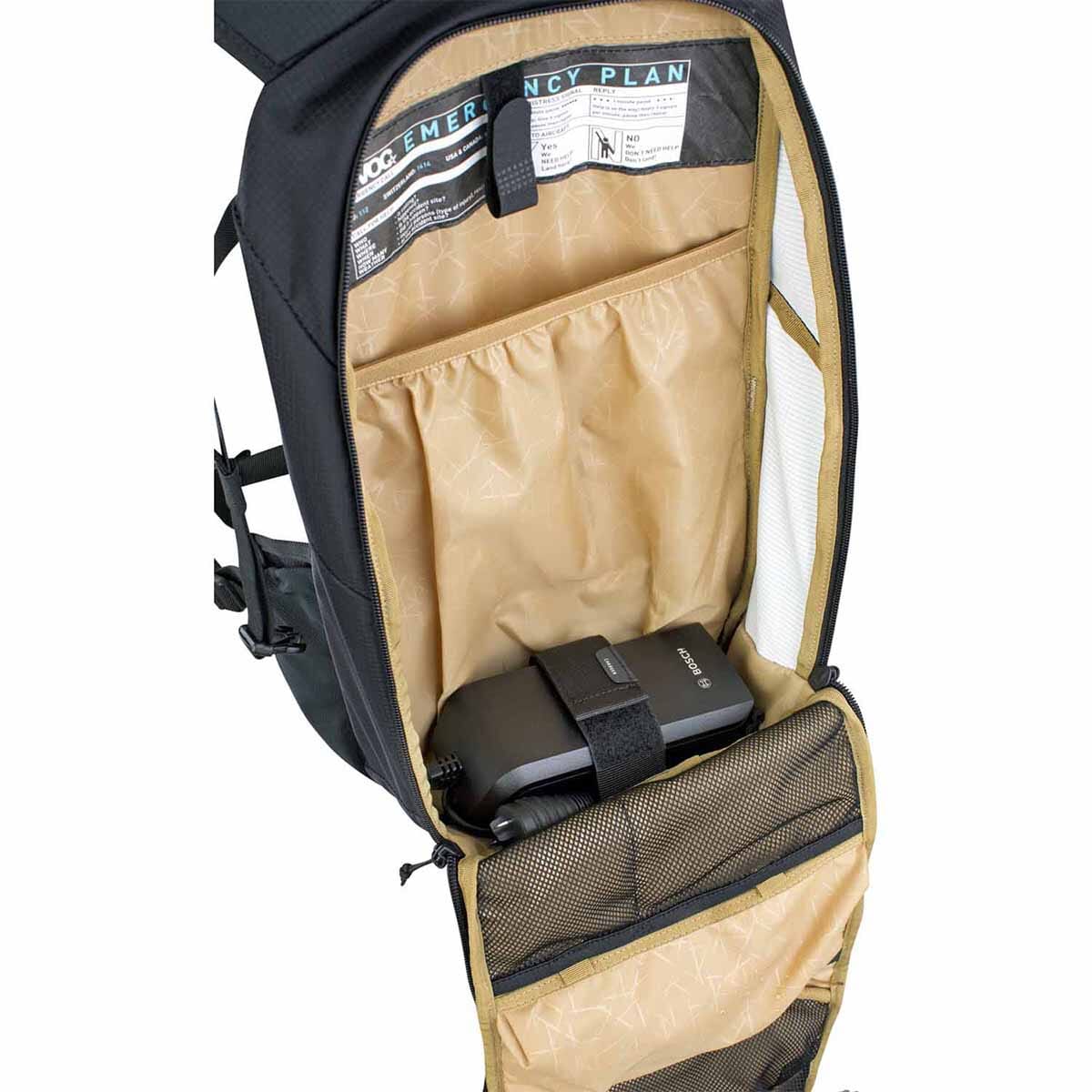 EVOC E-RIDE 12L Backpack Black