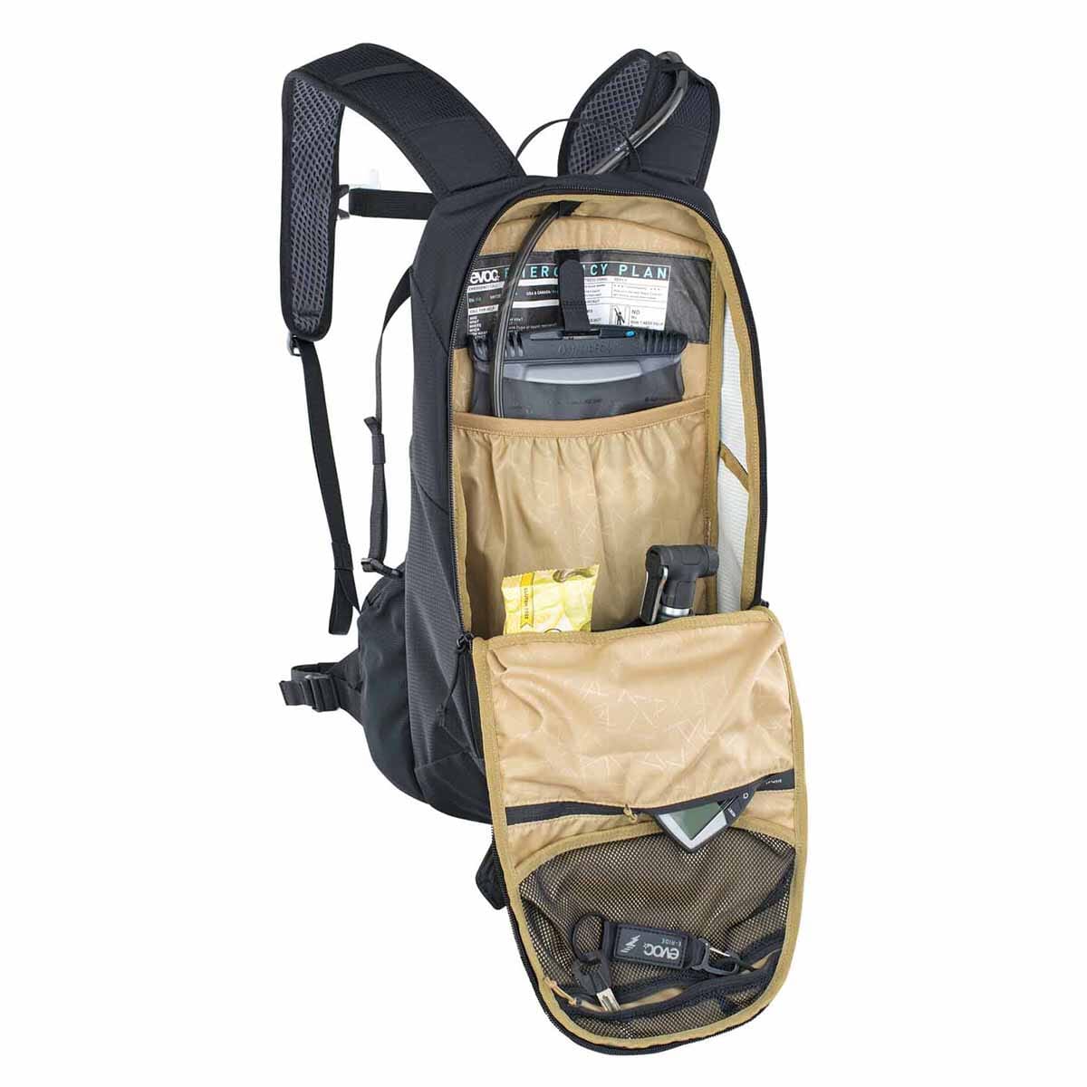 EVOC E-RIDE 12L Backpack Black