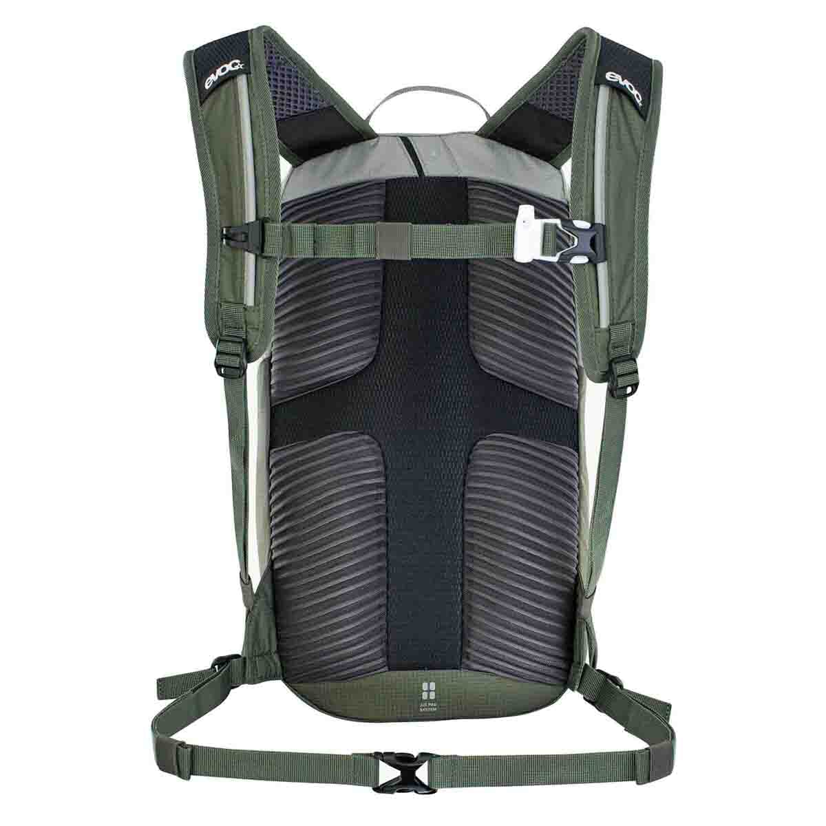 Batoh EVOC RIDE 8L Šedá/Khaki