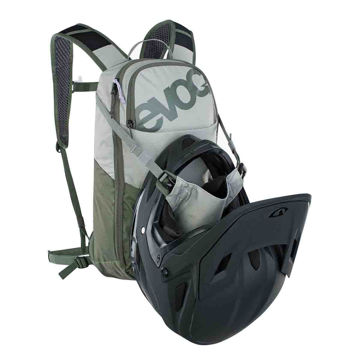 Batoh EVOC RIDE 8L Šedá/Khaki