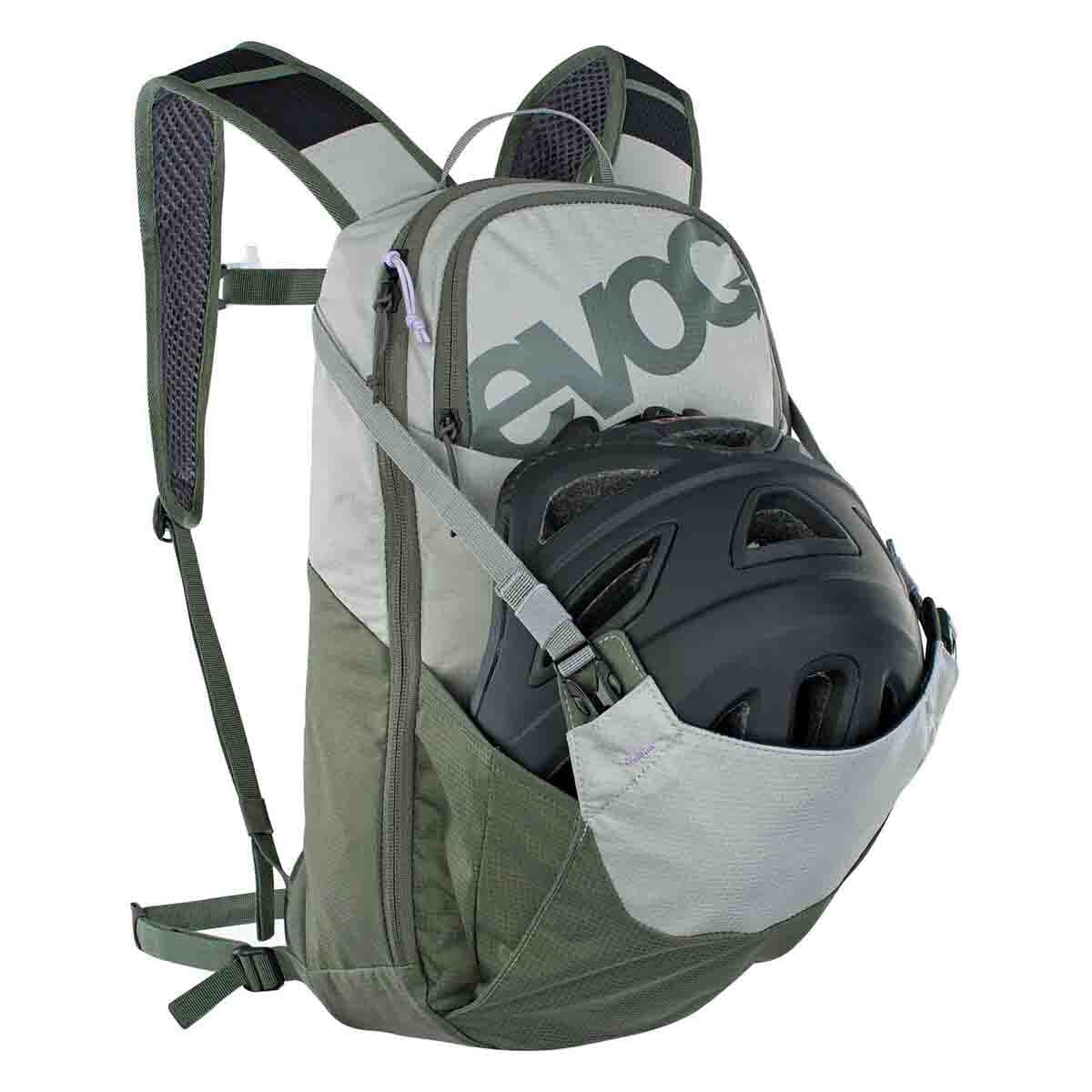 Batoh EVOC RIDE 8L Šedá/Khaki