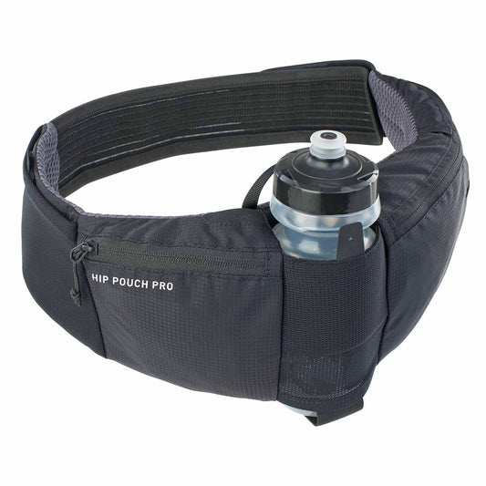 Midjeväska EVOC HIP POUCH PRO + DRINK BOTTLE 0,55 Svart