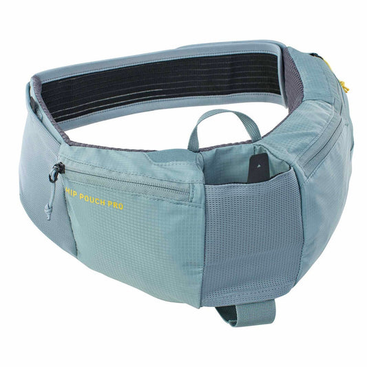 Midjeväska EVOC HIP POUCH PRO + DRINK BOTTLE 0,55 Grå