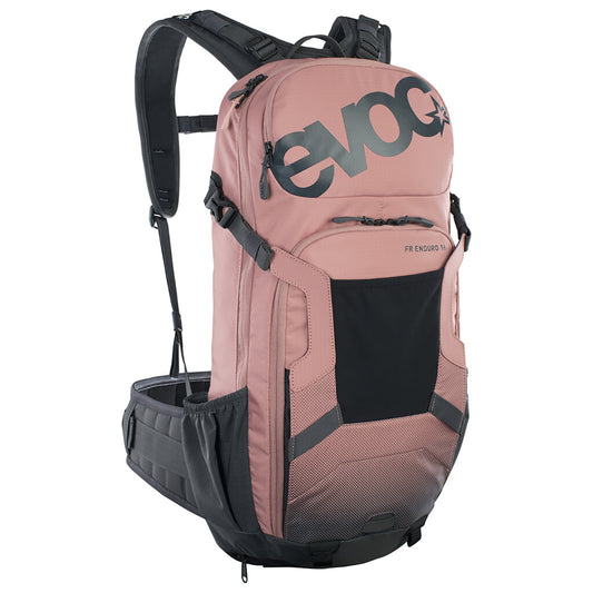 Backpack with Back Protector EVOC PROTECTOR FR ENDURO 16 L Pink