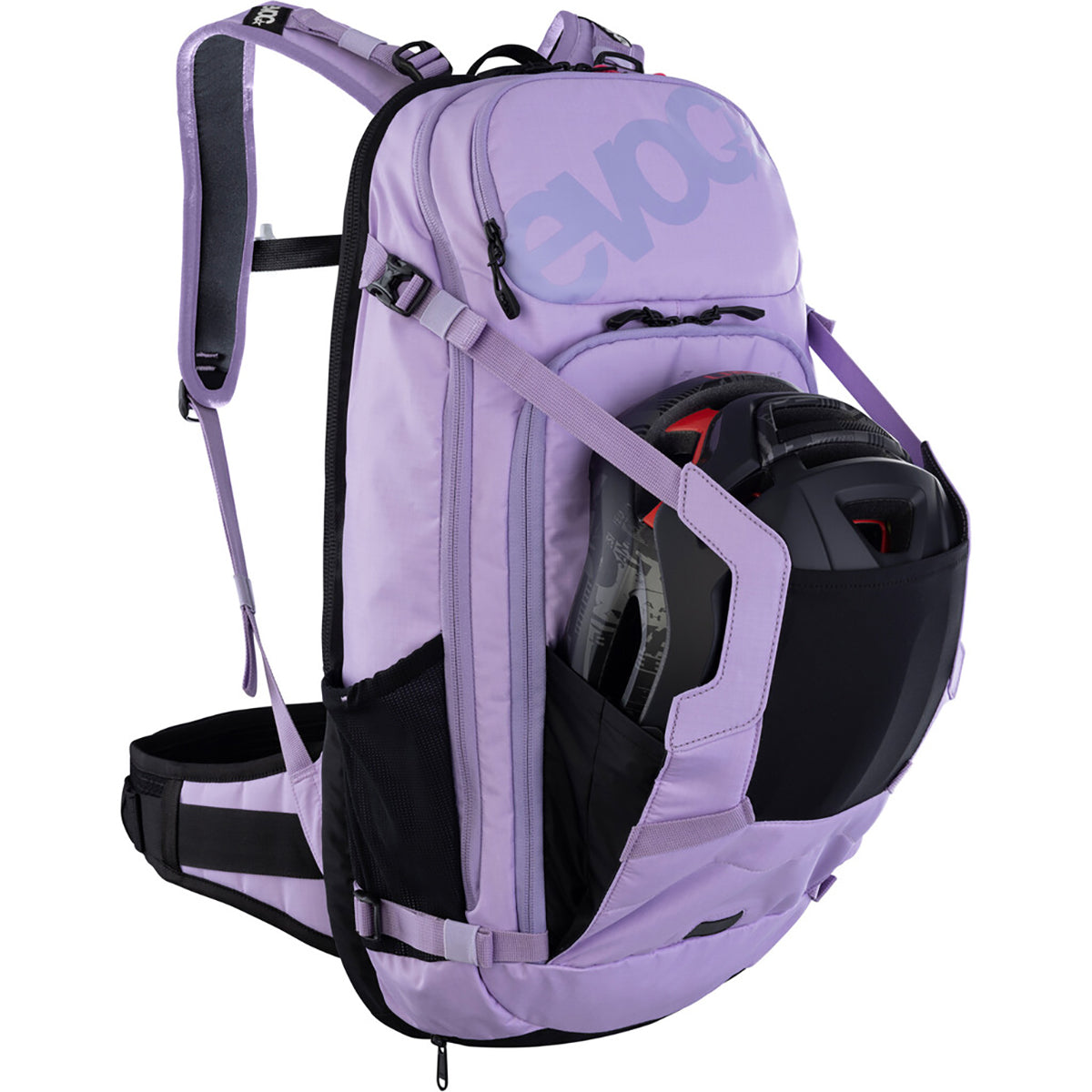 EVOC TRAIL E-RIDE 20L Backpack with Back Protector Pink