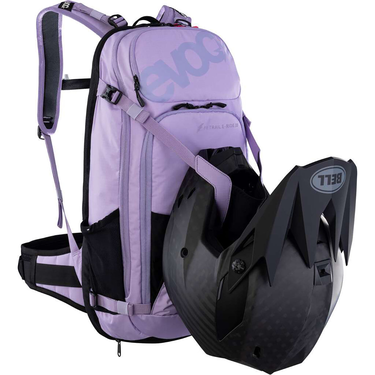 EVOC TRAIL E-RIDE 20L Backpack with Back Protector Pink