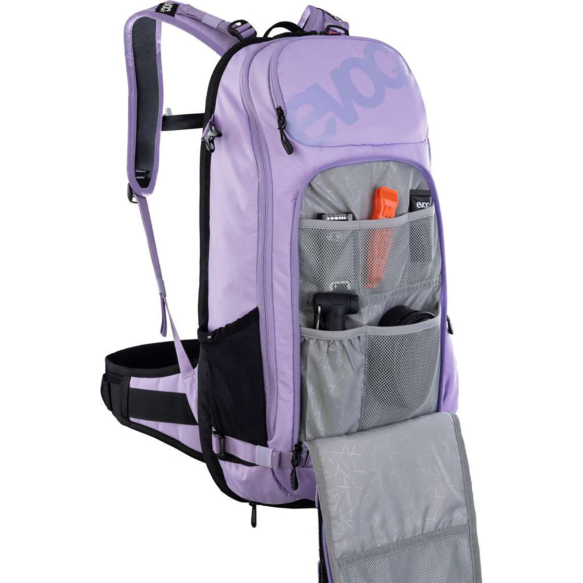 EVOC TRAIL E-RIDE 20L Backpack with Back Protector Pink