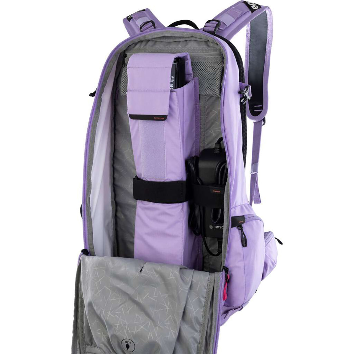 EVOC TRAIL E-RIDE 20L Backpack with Back Protector Pink