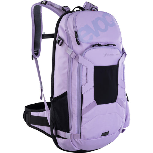 EVOC TRAIL E-RIDE 20L Backpack with Back Protector Pink