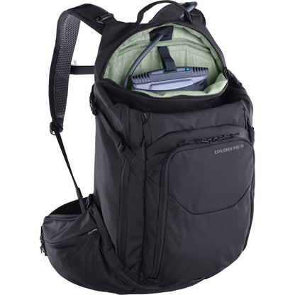 Kuprinė EVOC EXPLORER PRO 30 L Juoda
