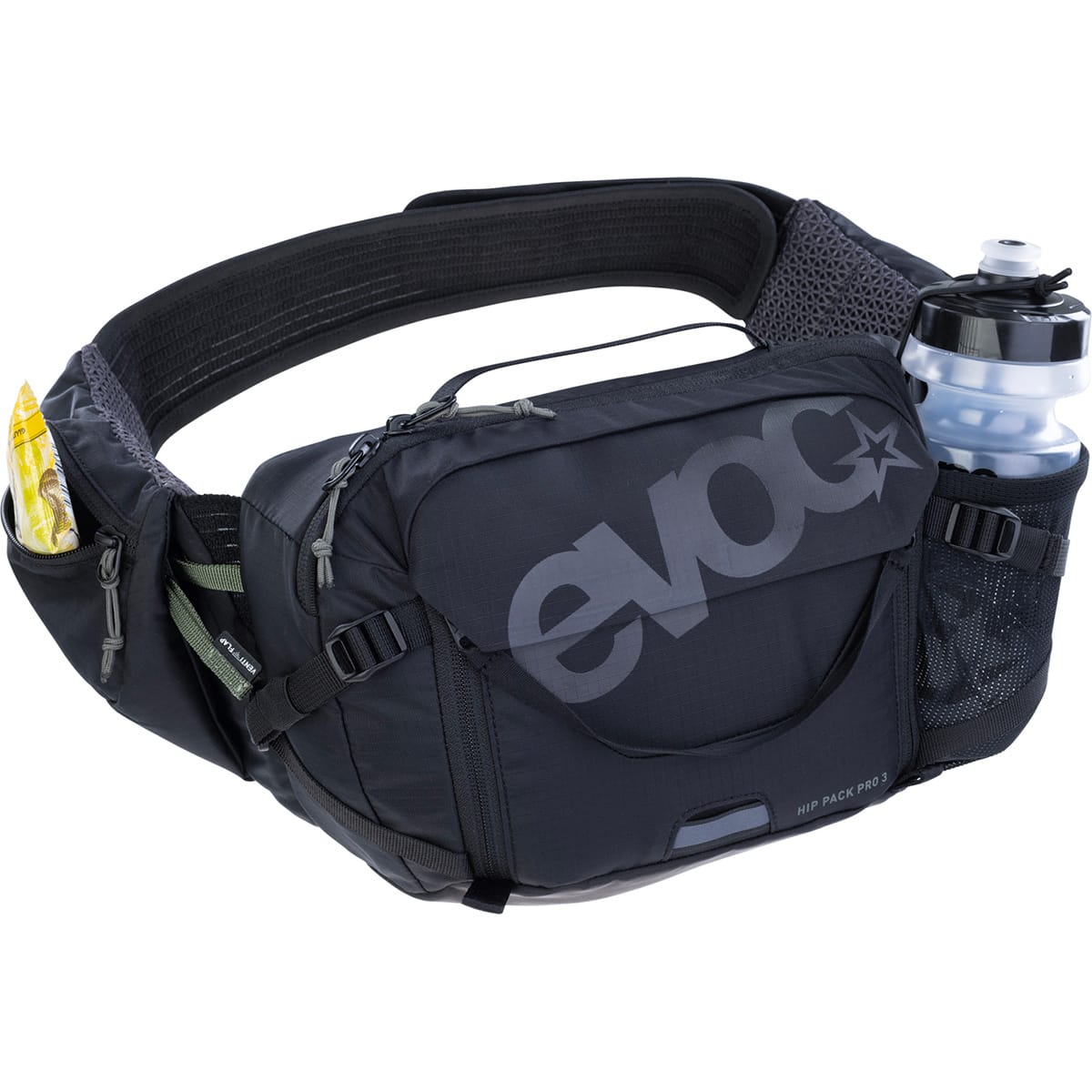 EVOC HIP PACK PRO 3 L Black Hip Pack