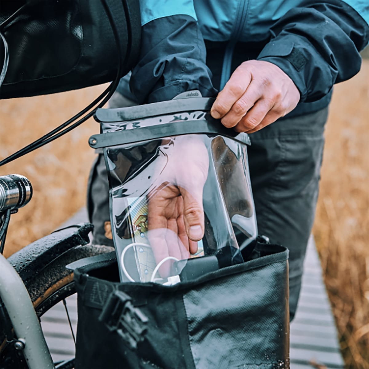 FIDLOCK DRY BAG 260 Waterproof Pouch Black