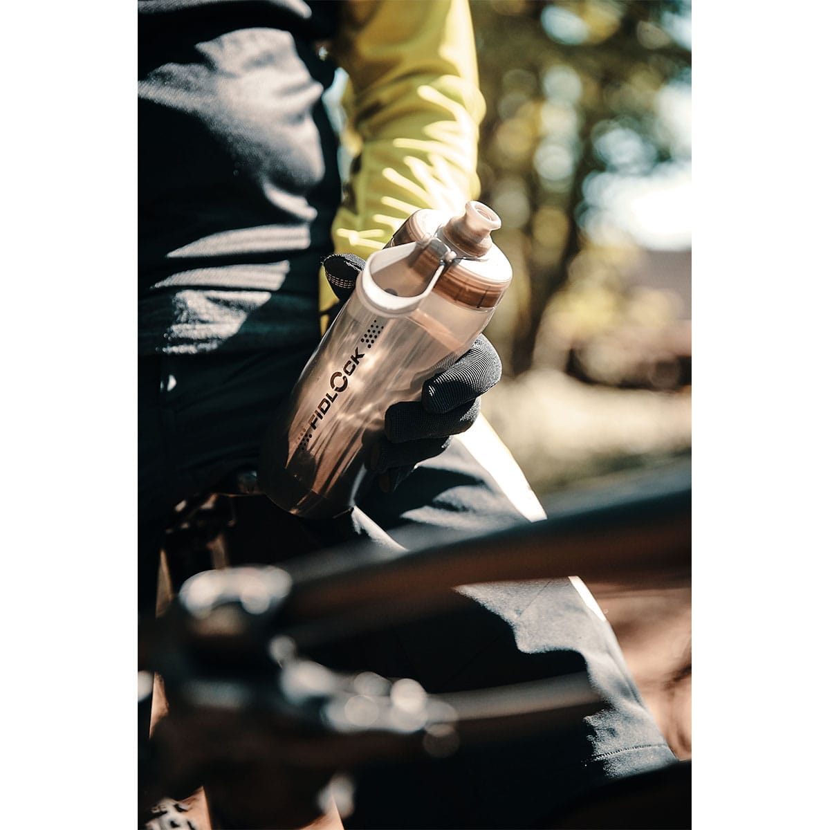 Kit Drikkedunk og Dunkeholder FIDLOCK TWIST Sort