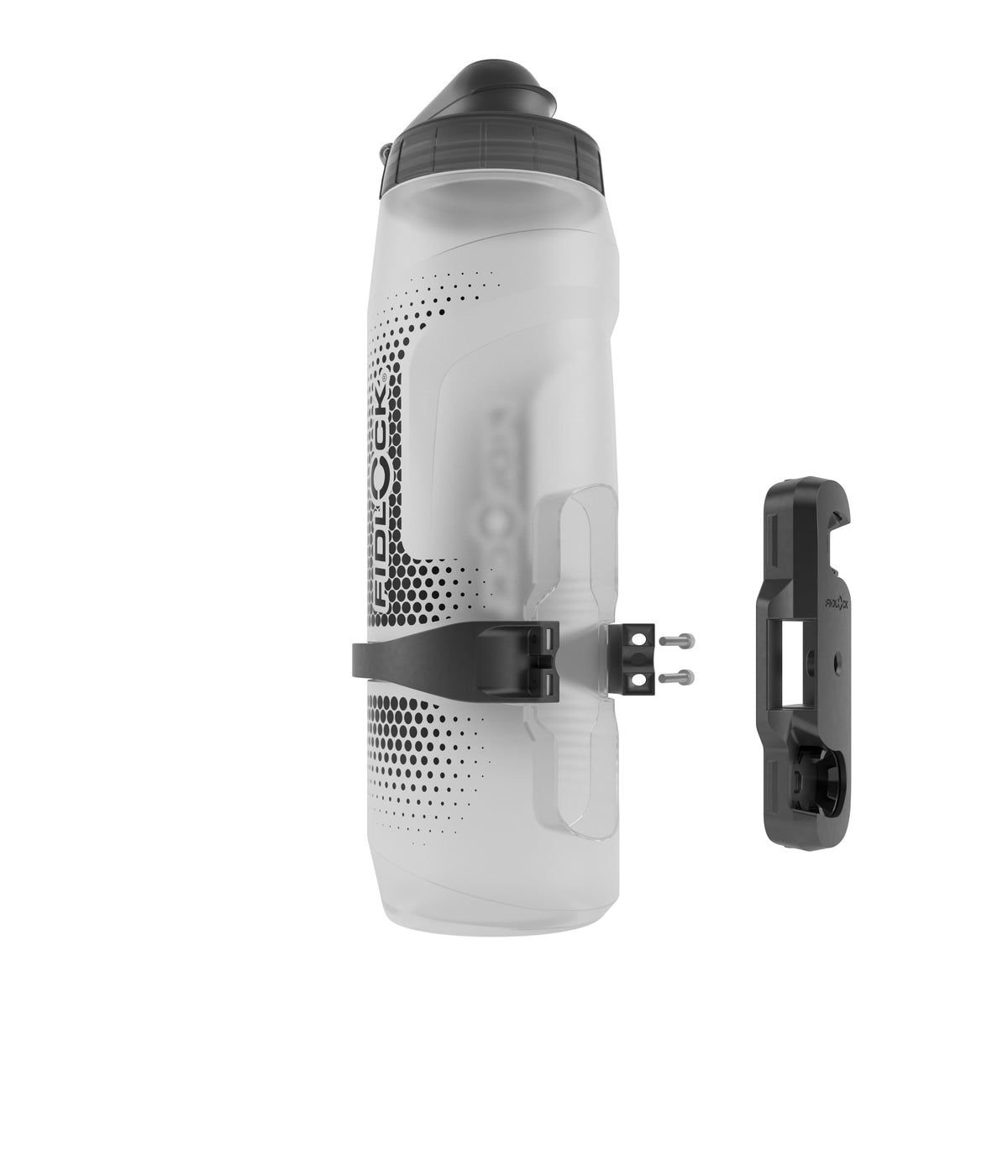 FIDLOCK TWIST -vaihtoputlo Yksinään (800 ml) Läpinäkyvä