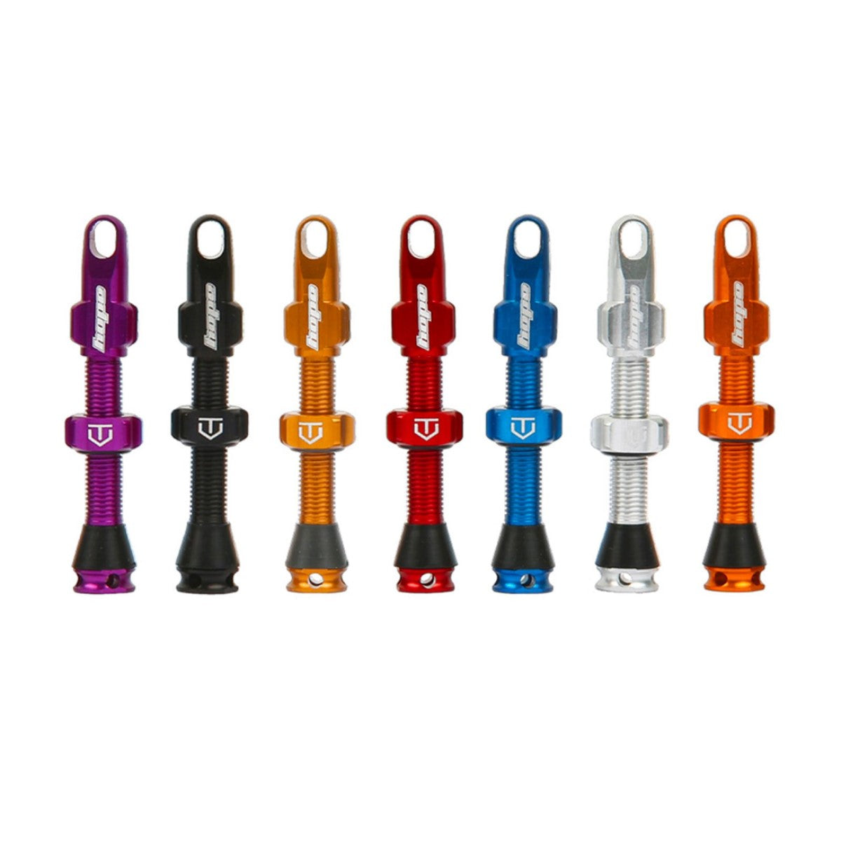 HOPE Tubeless Valve 40mm Silver Core Remover
