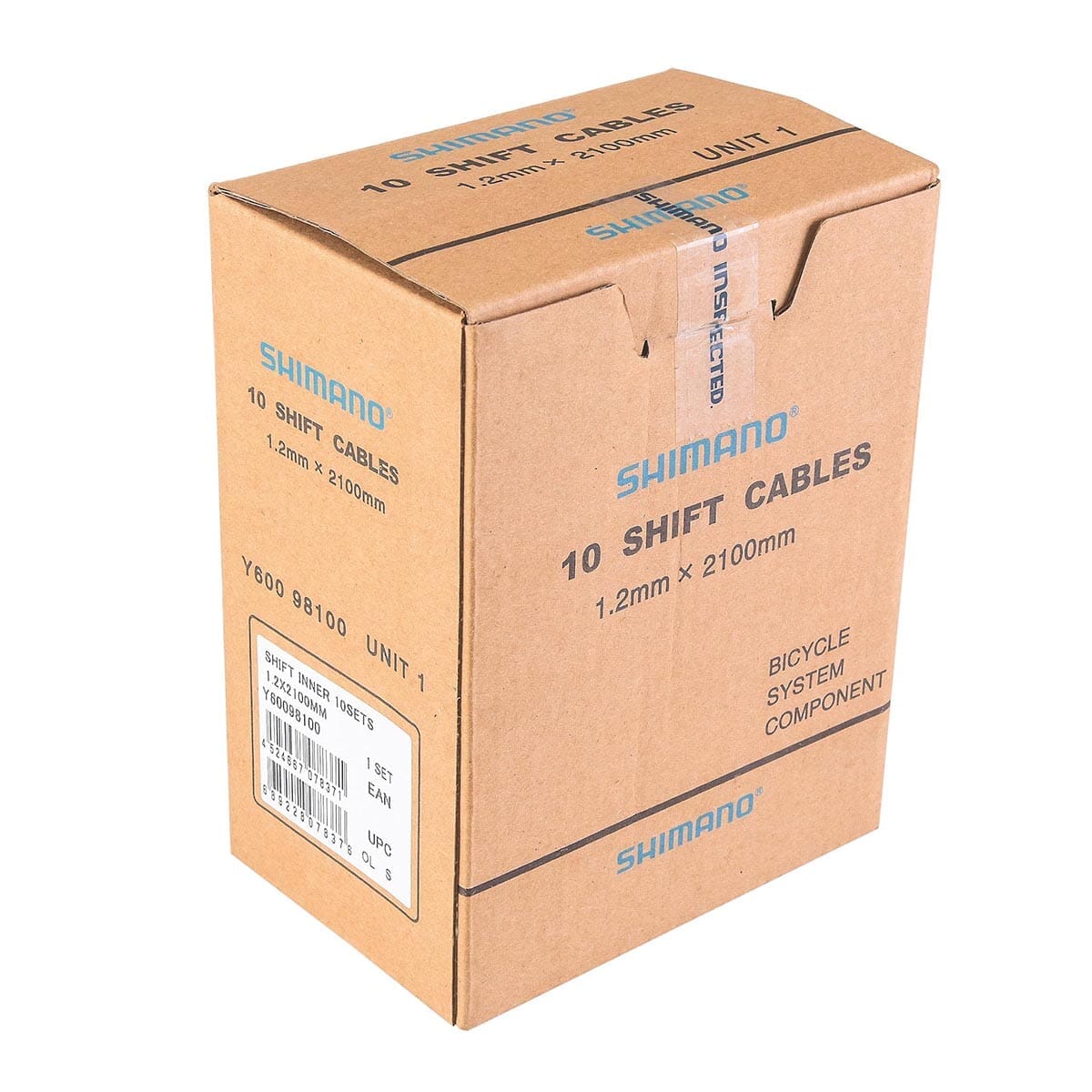 Kabler til Bagskifter SHIMANO Stål (x10)