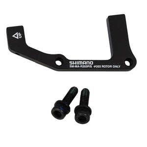 Adapter zadnjega čeljusti PM / IS SHIMANO SM-MA-R203P/S Disk 203 mm (+63mm)