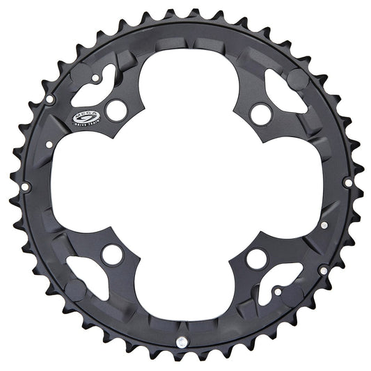 Yttre kedjehjul SHIMANO DEORE M590 9V 4 hål 104 mm Svart