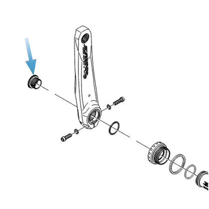 SHIMANO SAINT kinnituspolt Kuldne