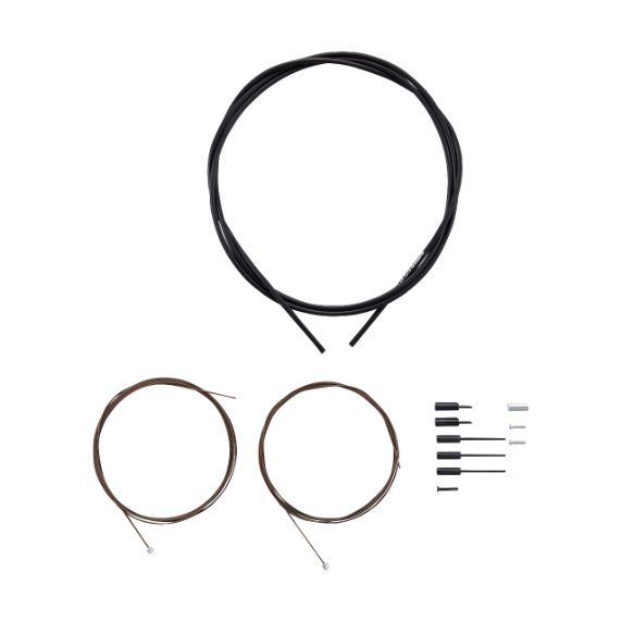SHIMANO DURA-ACE 9000 Polymer Black Derailleur Cable and Housing Kit