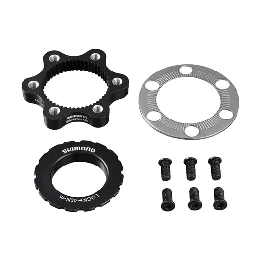 Center Lock> 6-reikä -sovitin SHIMANO