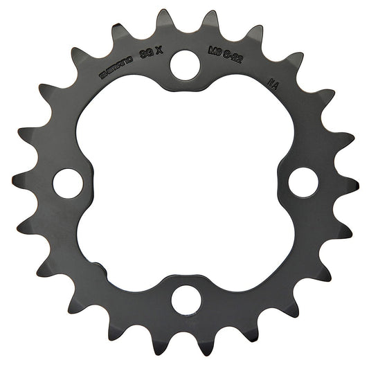 Indvendigt Klinge SHIMANO DEORE M590 9V 4 Huller 64 mm Sort