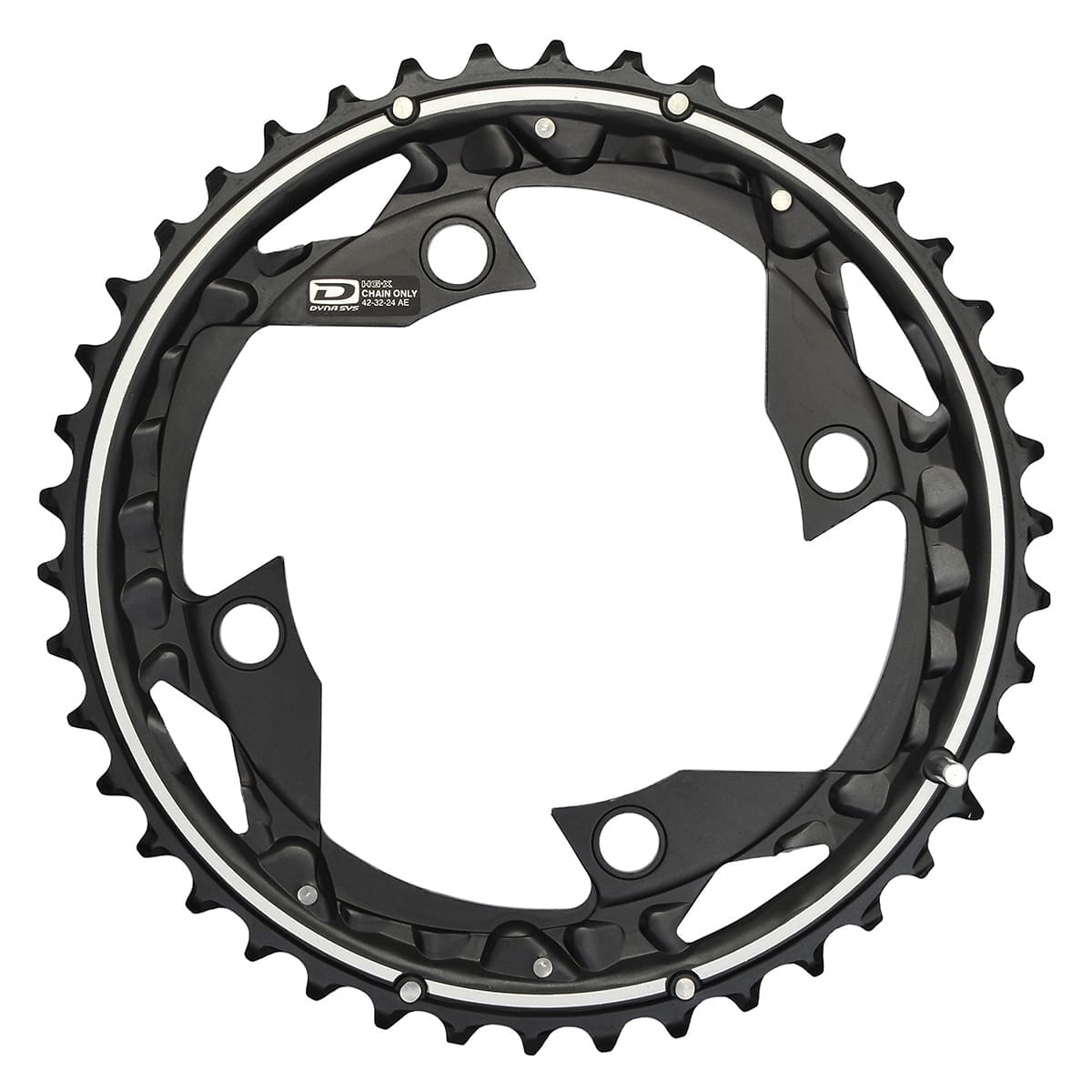 Buitenste Kettingblad SHIMANO DEORE M610 10V 4 Gaten 104 mm
