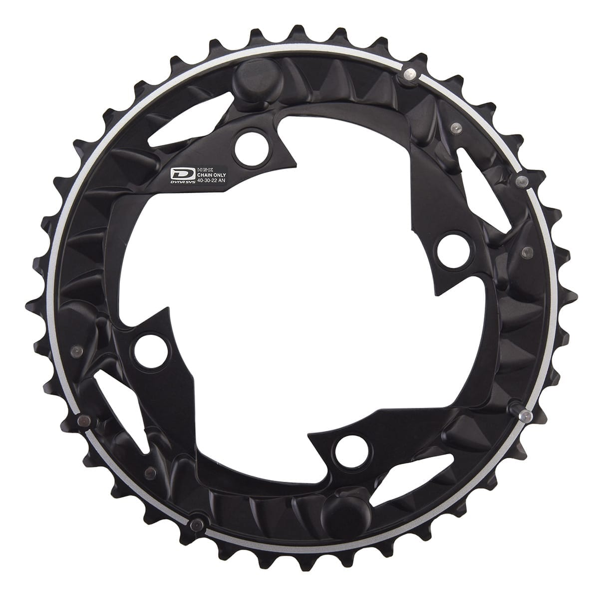 Vanjski lančanik SHIMANO DEORE M612 10V trostruki 4 rupe 96 mm