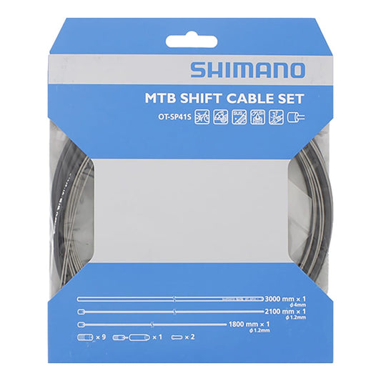 Kabel- og Kabelstrømpesæt til Skifter SHIMANO MTB Rustfrit Stål