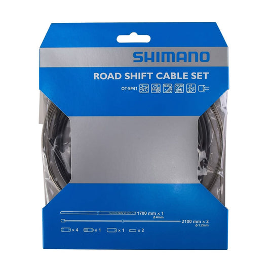 Sats med Växelvajrar och Höljen SHIMANO SP41 Inox