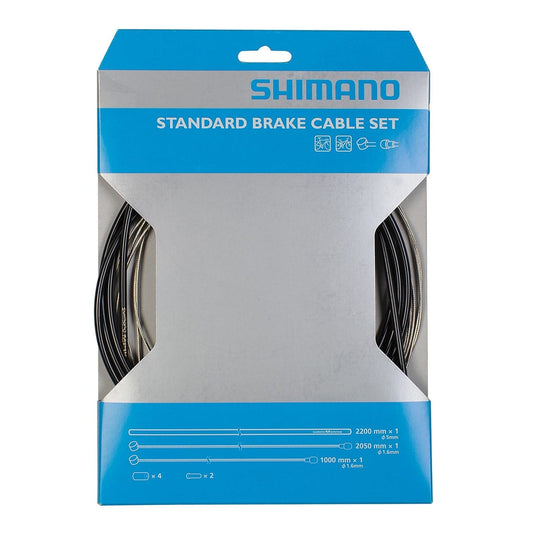 Zestaw Linek i Pancerzy Hamulcowych SHIMANO MTB i Szosa Stalowe