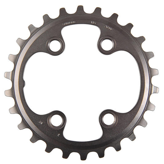 Indvendigt tandhjul SHIMANO XT M8000 11V Dobbelt 4 Huller 64 mm
