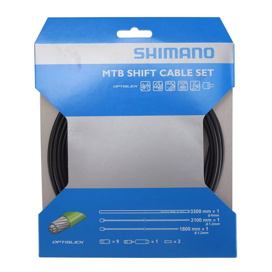 Kabel- og Kabelføringssæt til Gear SHIMANO MTB Optislick