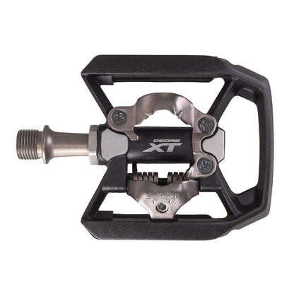 SHIMANO XT T8000 SPD pedaalid Must