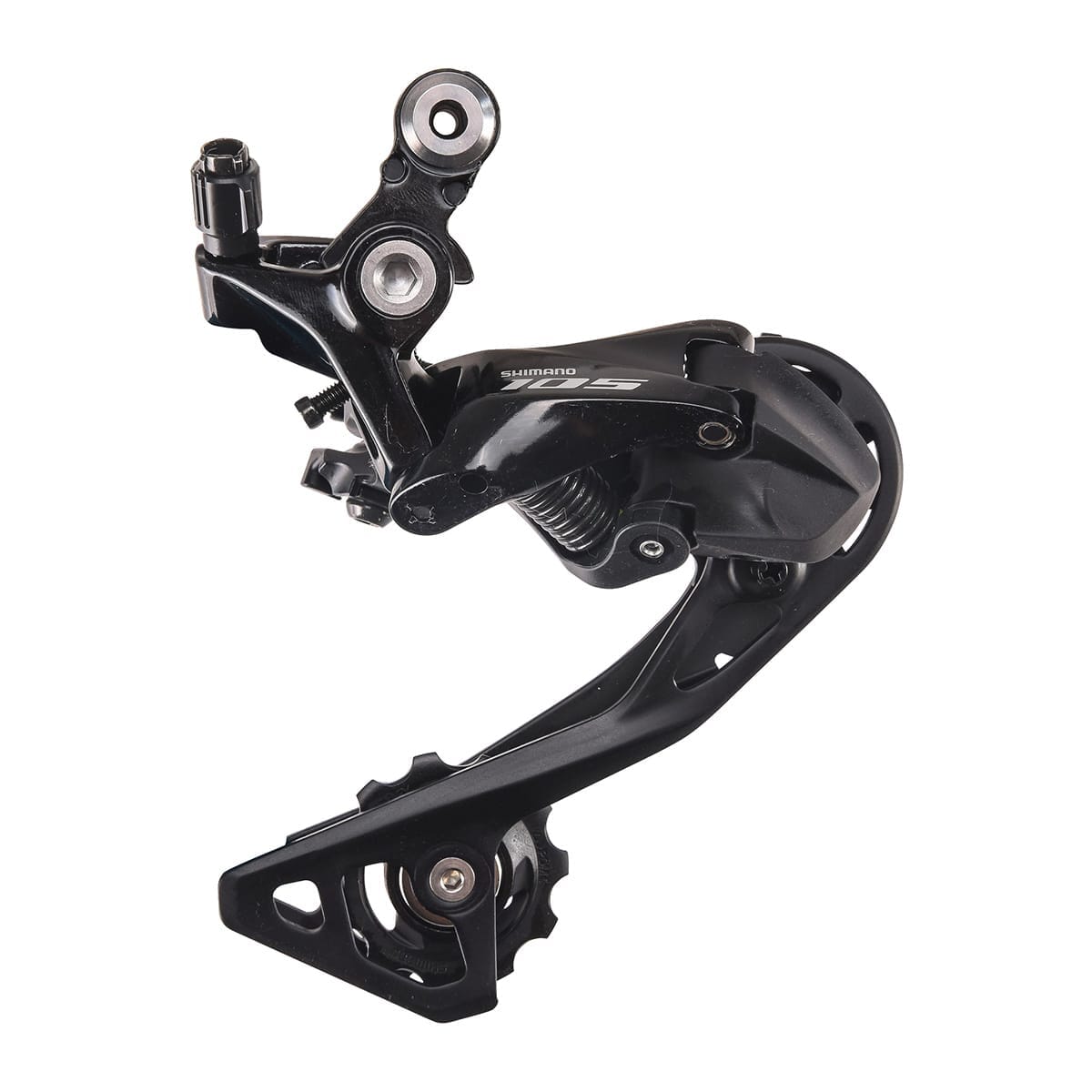 Bagskifter SHIMANO 105 R7000 2x11V Mellemlang Bøjle Sort