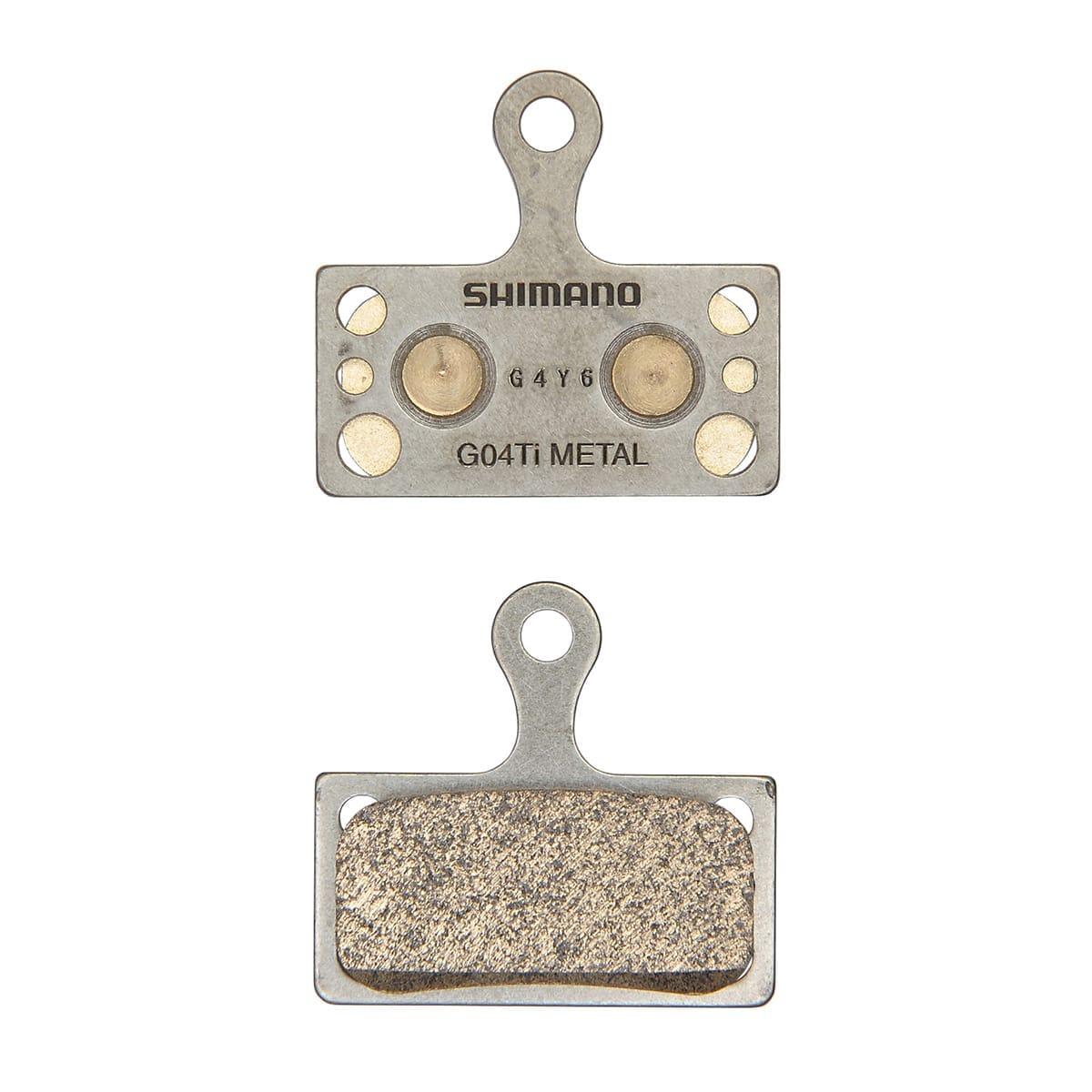 SHIMANO G04TI metalbremseklodser
