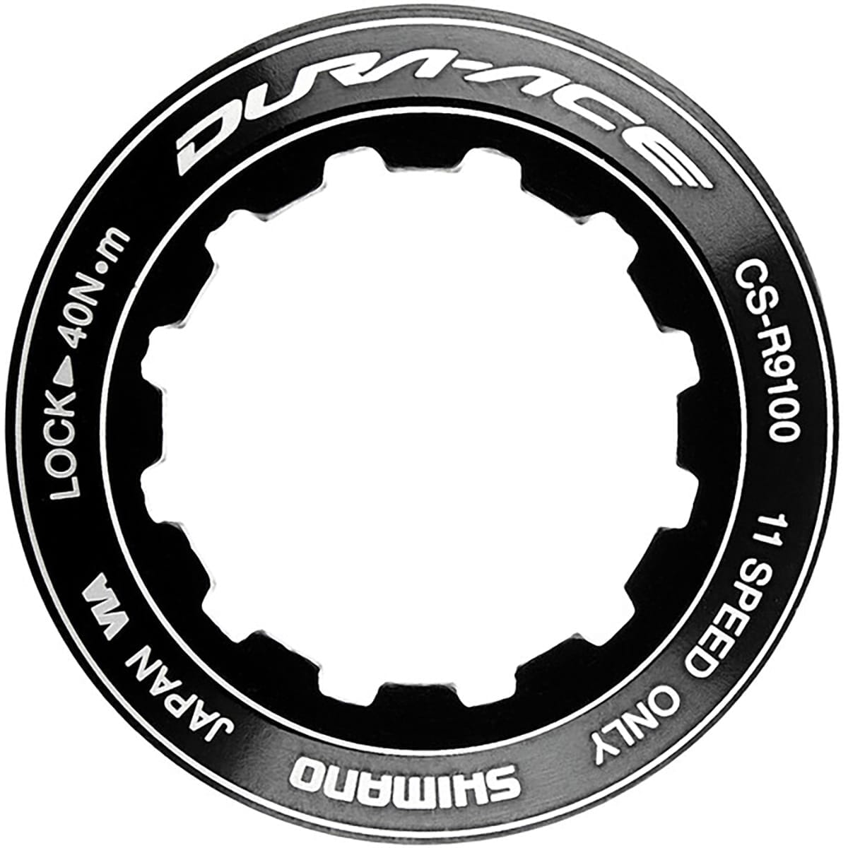 SHIMANO DURA-ACE CS-R9100 -kasettimutteri