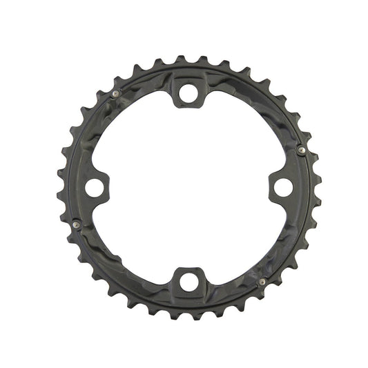 Mellemste kædeblad SHIMANO XT T781/T670 10V 4 huller 104 mm