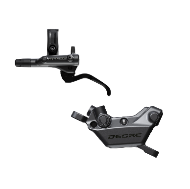 SHIMANO Deore M6220 4-Piston Front Brake Resin Pads (1000 mm Hose)