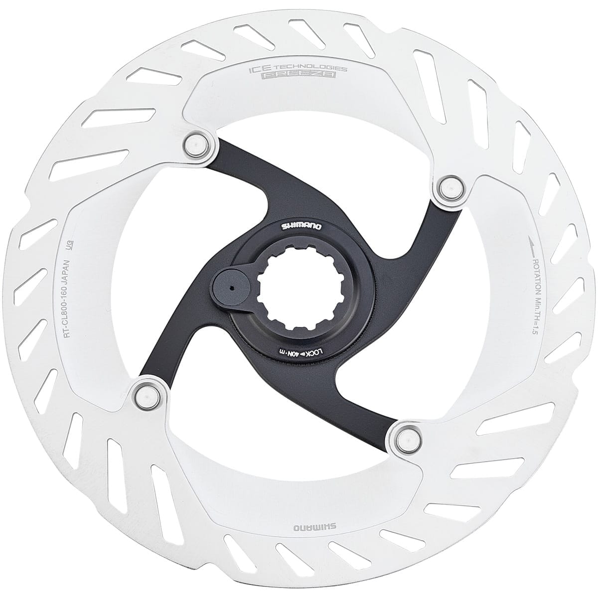 Schijf SHIMANO RT-CL800 met magneet Center Lock Int