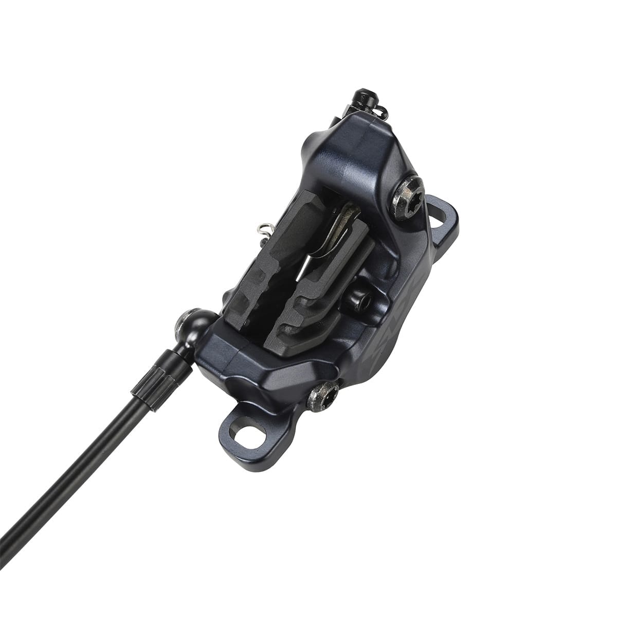 Forhjulsbremsekaliber SHIMANO SLX M7120 4 Stempler J-KIT Uden Skive Ventilerede Bremseklodser