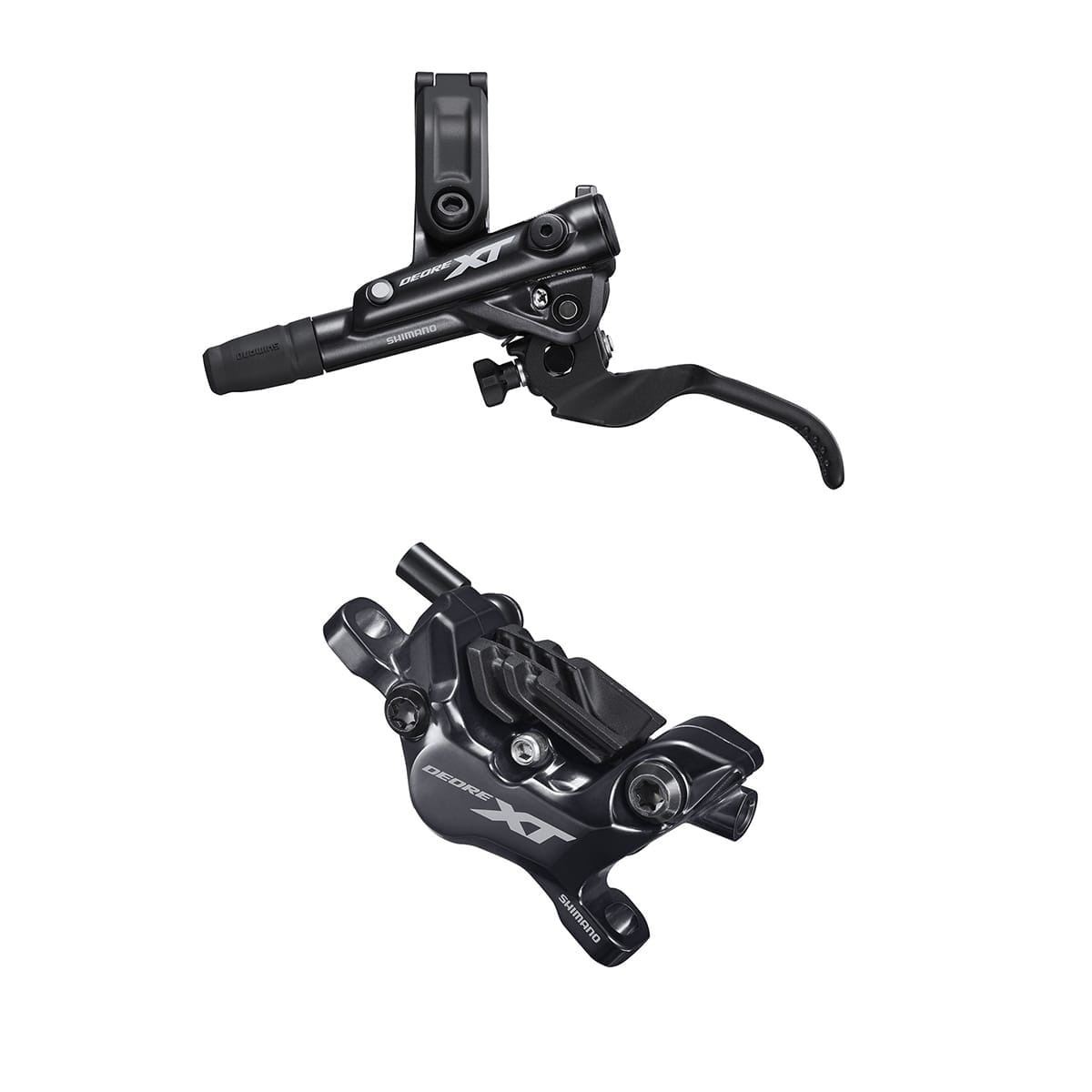 SHIMANO XT M8120 4 Piston Front Brake J-KIT Without Disc Vented Pads