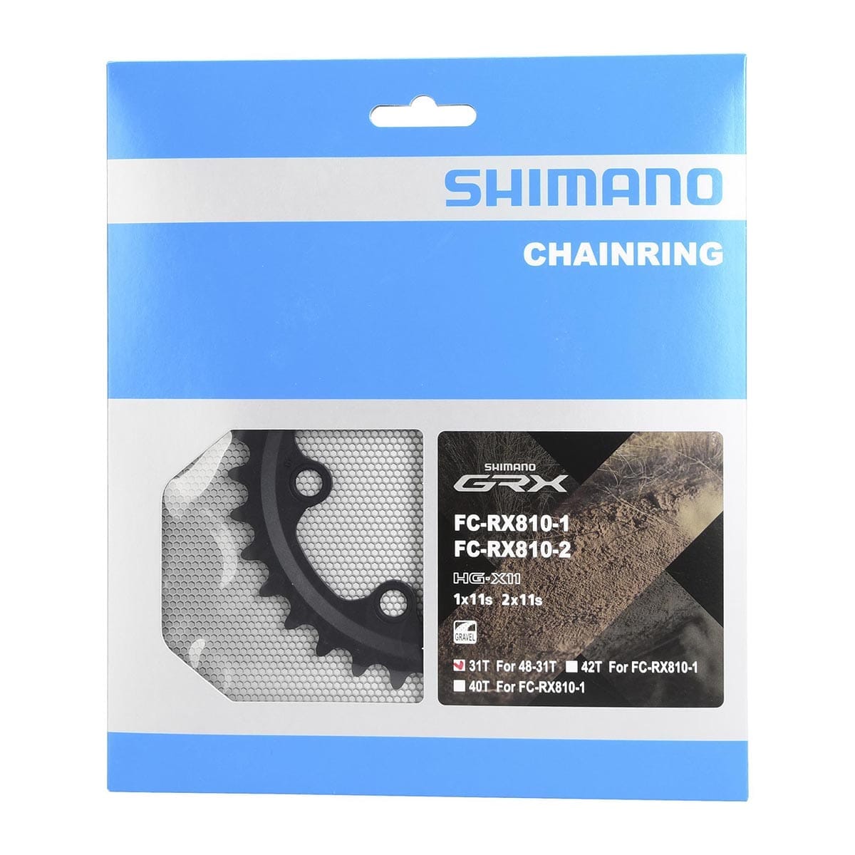 SHIMANO GRX RX810 80 mm 11S Inner Chainring