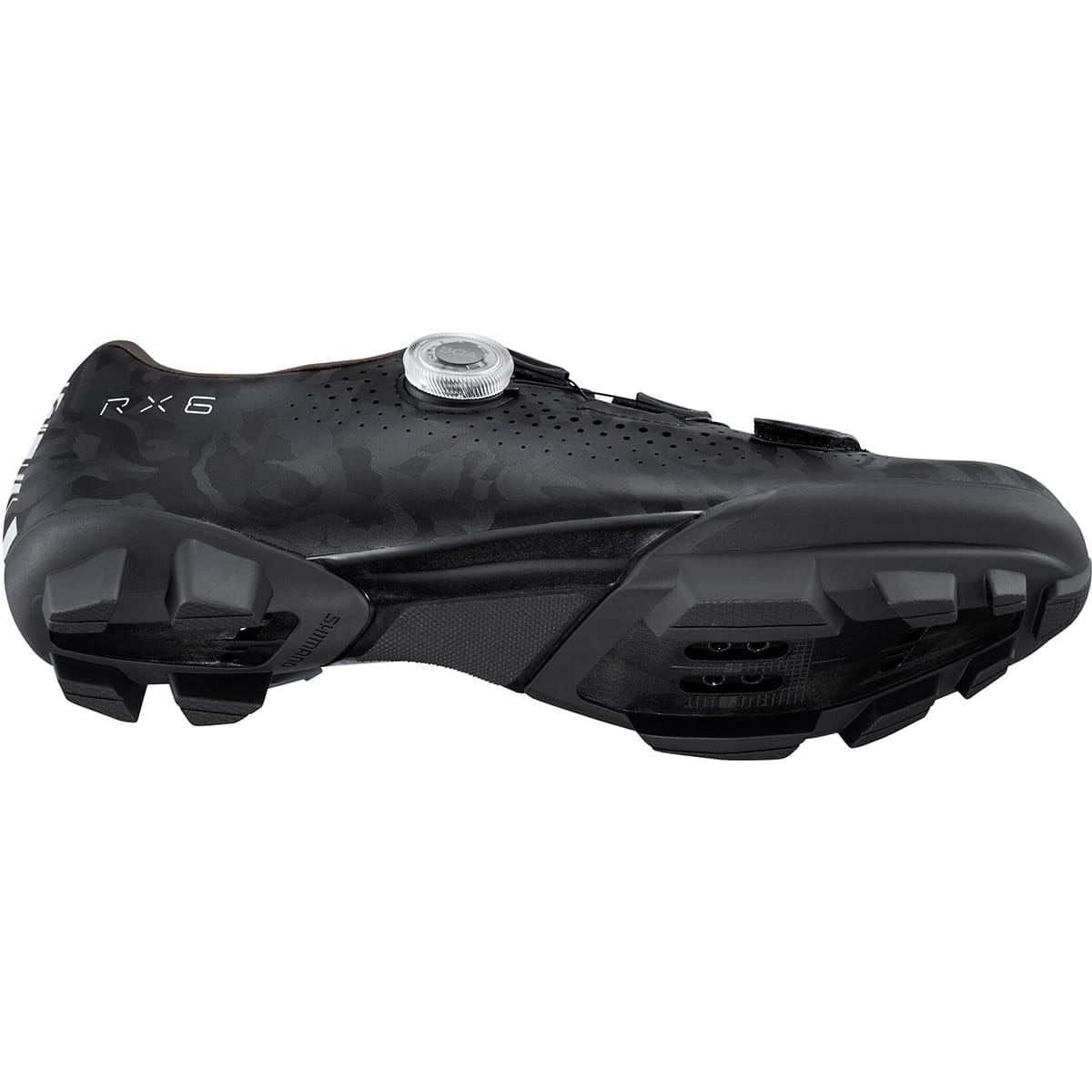 Παπούτσια MTB SHIMANO RX6 Μαύρο