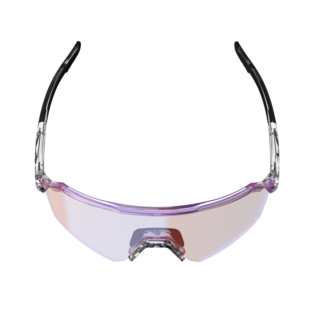 Brilles LEATT RIDEVIZ LITE LARGE Caurspīdīgas Iriz Crystal Fuksiju Stikls