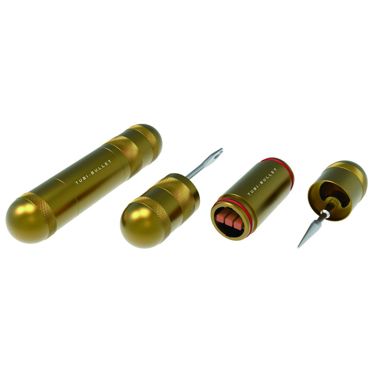 TOPEAK TUBI-BULLET mini tubeless reparationssæt + 3 wicks