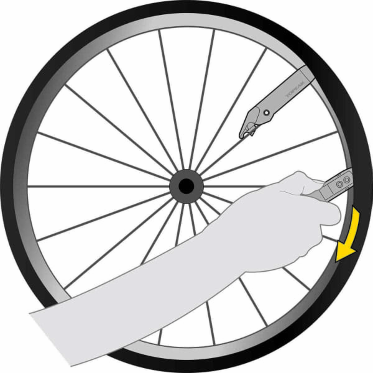 TOPEAK POWER LEVER Quick Release Tyre Lever