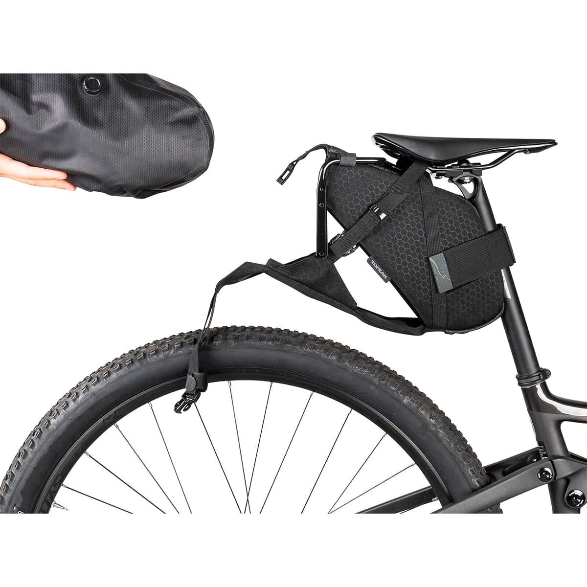 Brašna pod sedlo TOPEAK BACKLOADER X černá